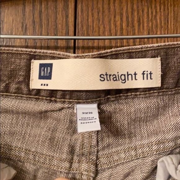 Gap straight fit jeans size 31x30 - Picture 2 of 3